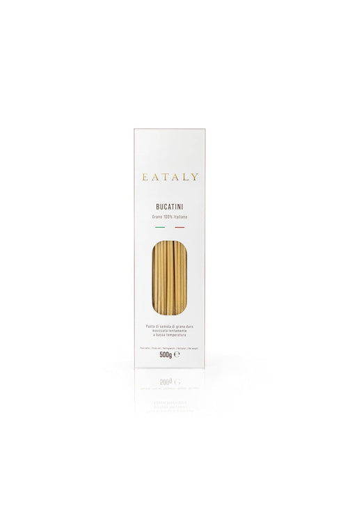 Pack- 3-500g (17 oz.) 1 Eataly Roman Style Pastas Bundle Bucatini, Super Spaghettoni & Rigatoni, Boxes- Each