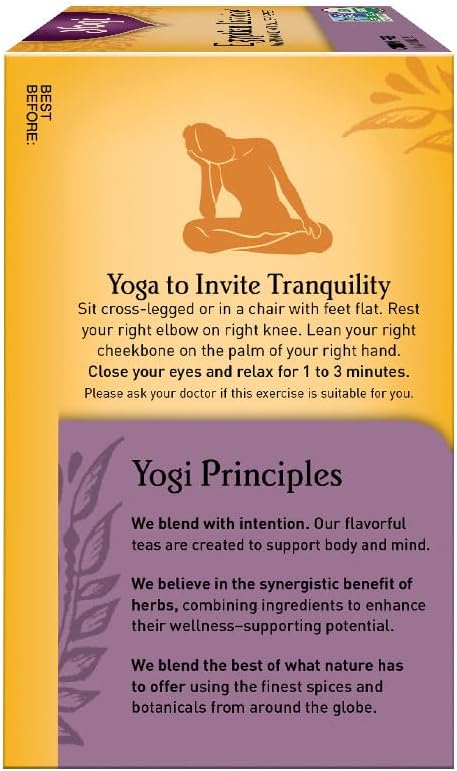 16 Count, Packaging Yogi Tea, Egyptian Licorice, May Vary