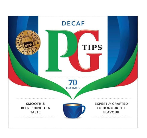 70-Count Pack 3 PG Tips Tea Bags Decaf Tea Bags
