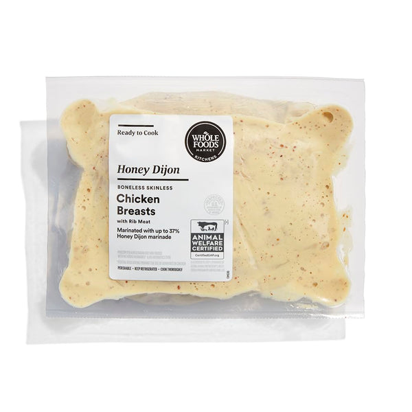 WHOLE FOODS MARKET KITCHENS Honey Dijon Boneless Skinless Chicken Breast