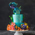 Luster Dust - Teal (4g 1x Jar) | Edible Vegan Dust & Paint for Cake Decorating, Desserts & Beverages