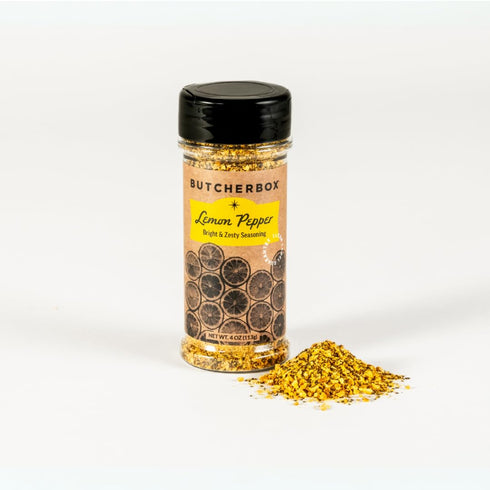 Set, 6 Pack ButcherBox Always in Seasoning Gift Premium Quality Blends, BBQ Rub, Seafood, Cajun Style, Lemon Pepper