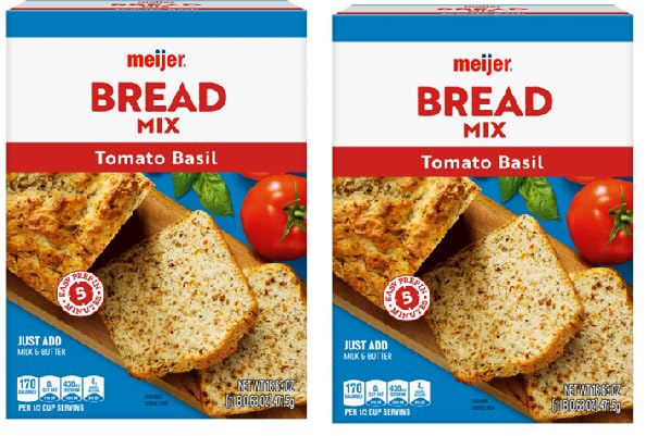 Generic Tomato Basil Bread Mix (2 Boxes, 16 oz. each)