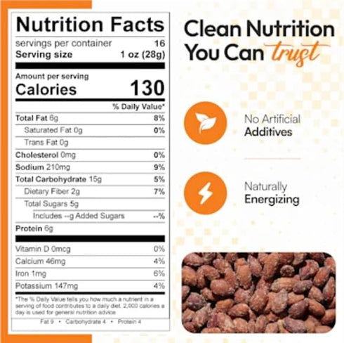 Sally's Nuts (16oz, - Premium Hand Crafted Sweet & Salty Nuts - Vegan, Gluten Free, Preservative Free, Certified Kosher