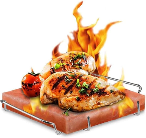 Generic 12x8x1.5 Himalayan Salt Block for Grilling, Cooking, Cutting, and Serving, Food Grade Rock Salt Plate