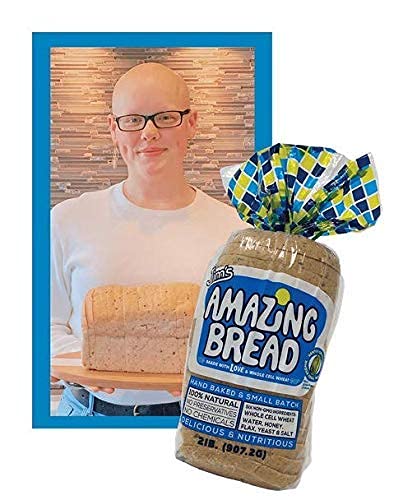 2lb 5 6 (3 Jim's Amazing Bread - / Sliced Whole Wheat Bread / Gluten Inactive Whole Cell Wheat / Grams of Fiber/