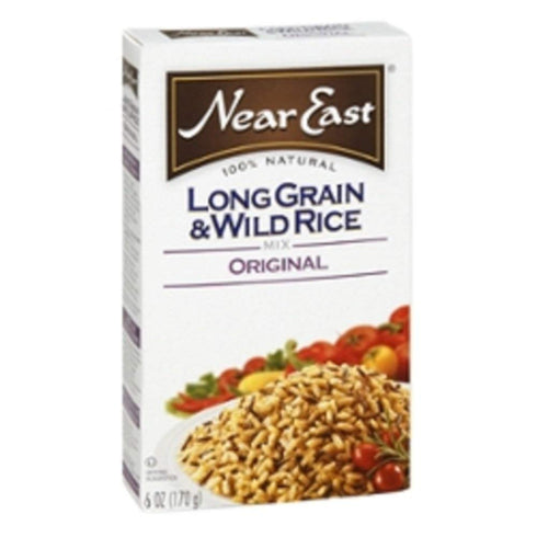 Near East, Long Grain & Wild Rice Mix, Original, 6oz Box (Pack