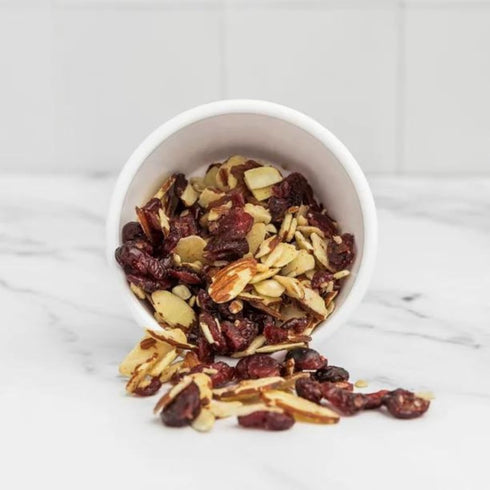 3.5 (Pack 4) Fresh Gourmet Honey Roasted Sliced Almonds & Cranberries Ounce