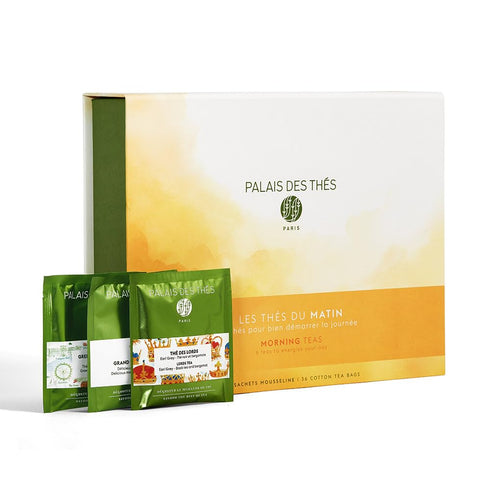 36 Palais des Ths - Morning Teas Gift Box - Assorted Premium Tea Bags