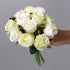 Hcclijo Wedding Bouquet Bridesmaid Bouquet Flowers Rayon Flowers 12 Head Rose Bouquet Wedding