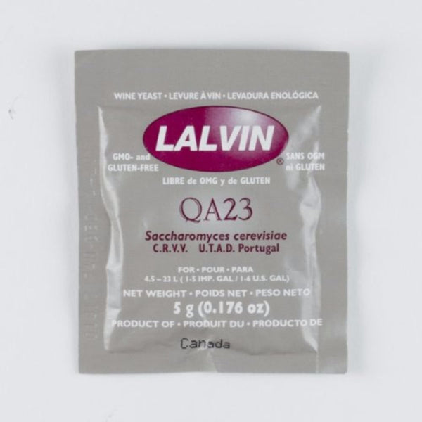 Lalvin QA23 White Wine Yeast, 1 Pack