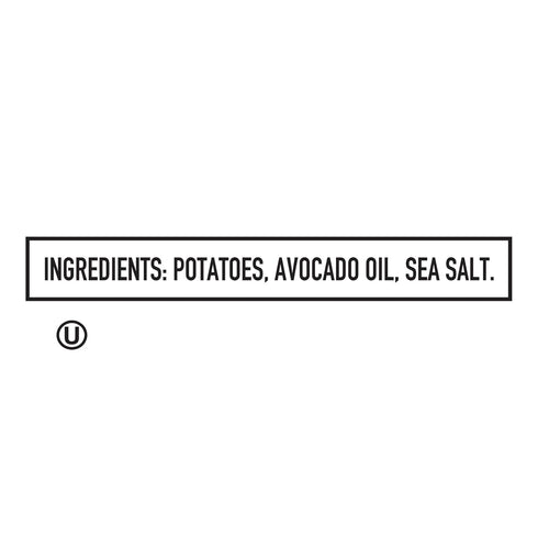Boulder Canyon Potato Chips - Avocado Oil Sea Flavor, 5.25 Ounce Bag for a Delicious Snack