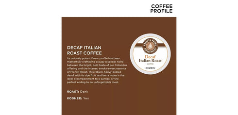 Barista Prima (48-Count) Keurig Coffeehouse Decaf Italian Roast Coffee K-Cups