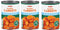 Generic Sliced No Salt Added Canned Carrots (Pack Of 3 Cans) 14.5 oz.