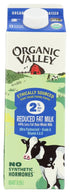 Organic Valley 2% Reduced Fat Milk 32 fl. oz. Carton