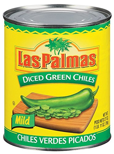 Las Palmas Diced Green Chiles 27 Oz (2 Pack)