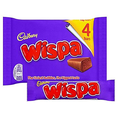 Cadbury Wispa Chocolate Bar Original Pack Imported From The UK England