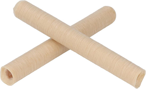 2Pcs 19mm TOPINCN Sausage Casing, Collagen Sausage Casing Dry Sausage Casing Tube, Dried Handmade Sausage Tube Casing