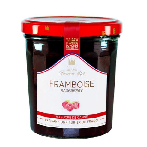 Metr Set 2, 7.76 oz Maison Francis Miot, of Luxury French Confiture de Framboise au Sucre de Canne (Raspberry) Jam