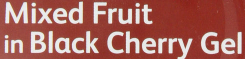 7-Ounce (Pack 12) Dole Mixed Fruit In Black Cherry Gel, Cups