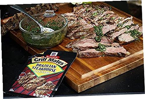 McCormick Grill Mates Brazilian Steakhouse Marinade, 1.06 OZ (Pack of 3)