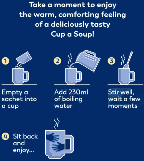 Batchelors 4 93g (4 Pack) Cup a Soup Tomato Sachets