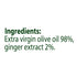 8 Mantova Spray Ginger Extra Virgin Olive Oil, Ounce