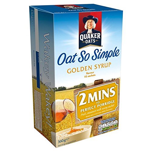 Quaker Oats Quaker Oat So Simple Golden Syrup 360g