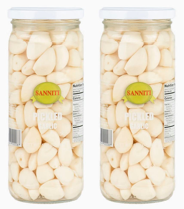 Sanniti Spanish Pickled Garlic, 15.9 Ounces (Pack of 2)