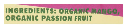 Gummies, 2.5 OZ SOLELY Organic Mango & Passion Fruit