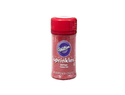 Wilton Red Sanding Sugar Sprinkles (3.25 oz.)