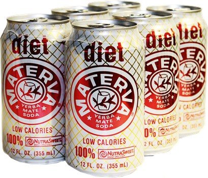 CubanFoodMarket Materva Diet soda. 12 oz. cans. 6 pack
