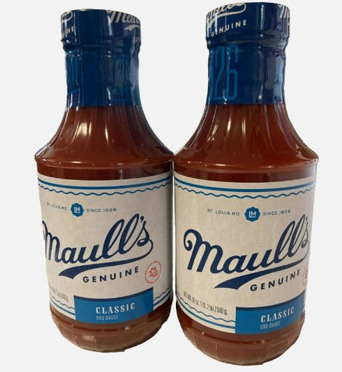 Maull's Classic Barbecue Sauce, 18 Ounce, St. Louis Style- The Oldest BBQ Sauce