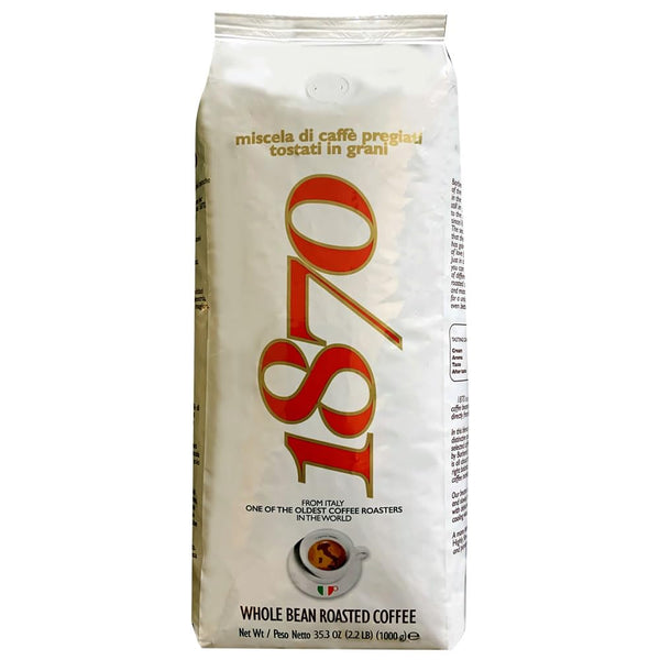 1870 by Caff Barbera: Hesperia Premium Whole Bean Roasted Coffee, 4 Bean Blend