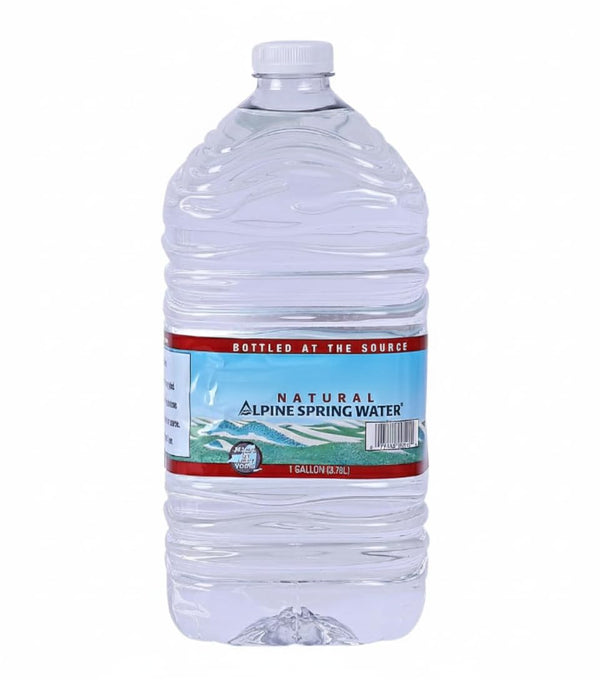 Generic Alpine Spring Water, 1 Gallon Plastic Jug