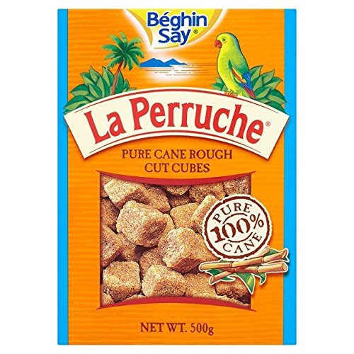 La Perruche Rough Cut Brown Sugar Cubes 500g - Pack of 2