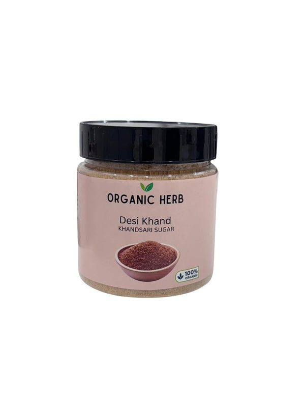 Generic Organic Desi Khand Brown Sugar, 400 Grams, Premium Sugarcane Khandsari, Sulphur-Free