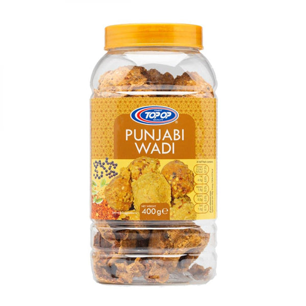 Top Op - Punjabi Wadi - (dried lentil flour and spiced nuggets) - 400g
