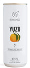 Kimino Drinks, Sparkling Water, 8.45 Fl Oz (Yuzu, Pack of 12)