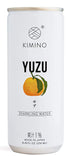 Kimino Drinks, Sparkling Water, 8.45 Fl Oz (Yuzu, Pack of 12)