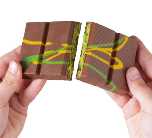 Choco Lake 6.7 oz Dubai Chocolate Crunchy Kunafa Pistachio Bar, Exclusive Luxury Dessert, Premium Knafeh Pistachio