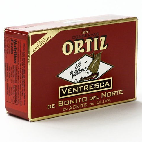 Ortiz Spain Ventresca Tuna In Olive Oil 3.9 oz. Tin by
