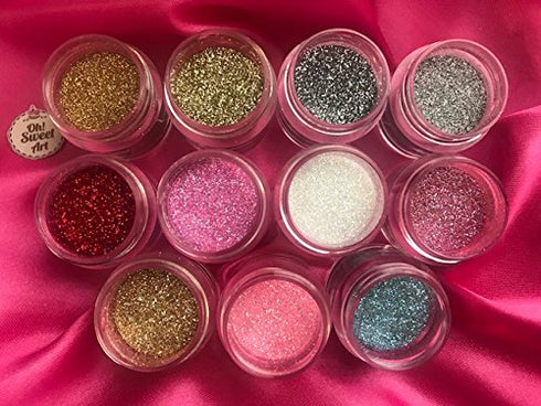 SET (11 5 OH! SWEET ART - Disco Cake MULTICOLOR I colors) GRAMS EACH CONTAINER, for cakes, cupcakes, fondant