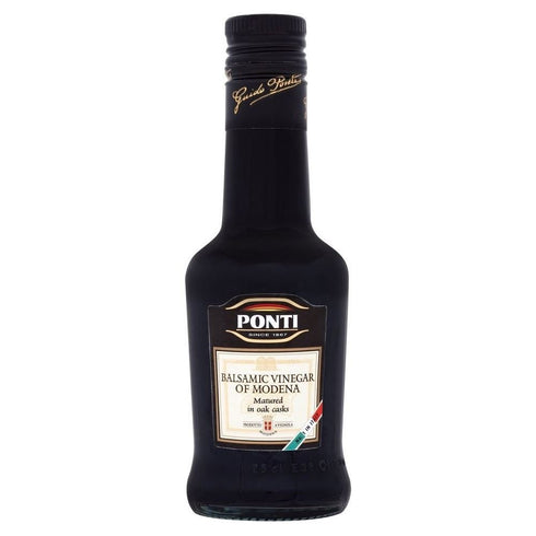 Ponti Balsamic Vinegar of Modena (250ml) - Pack of 2