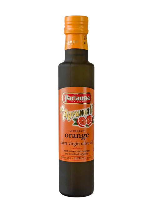 Partanna Extra Virgin Olive Oil pressed with Sicilian Moro Orange - Premium