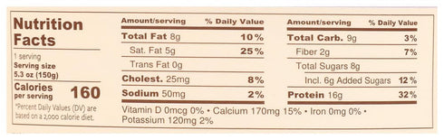 Painterland Sisters 5.3 Organic Passion Fruit Skyr, Ounce
