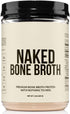 NAKED Bone Broth - Beef Bone Broth Protein Powder - 21G Protein,