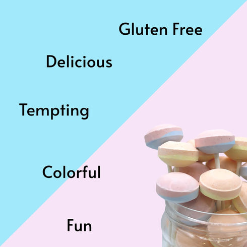 1 Double Sensations Mixed Flavor Unwrapped Lollies - Gluten Free, Fat Free | Pound Fruit Medley | Perfect for Parties