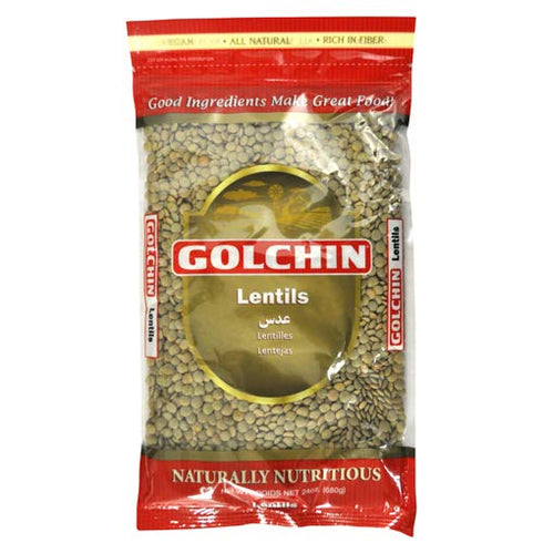 Golchin Green Lentils, 3 pack