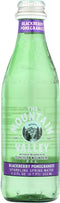 The Mountain Valley 333 ML Glass Sparkling Blackberry Pomegranate